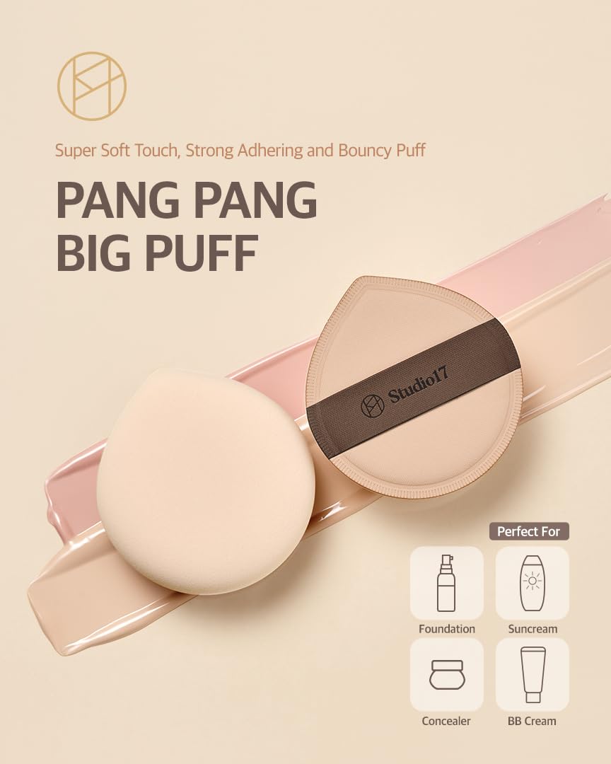 PangPang Big Puff - พัฟแต่งหน้า ทรงหยดน้ำ