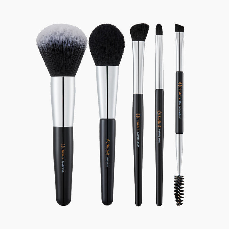 Portable Makeup Brush Set - เซตแปรงแต่งหน้า 5 ชิ้น